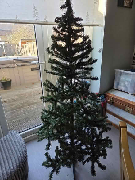 Photo of free Christmas tree and decs (Southend on sea Ss2 4dh) #1