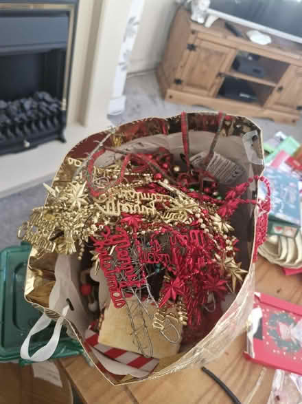Photo of free Christmas decorations plus lights (B29) #1
