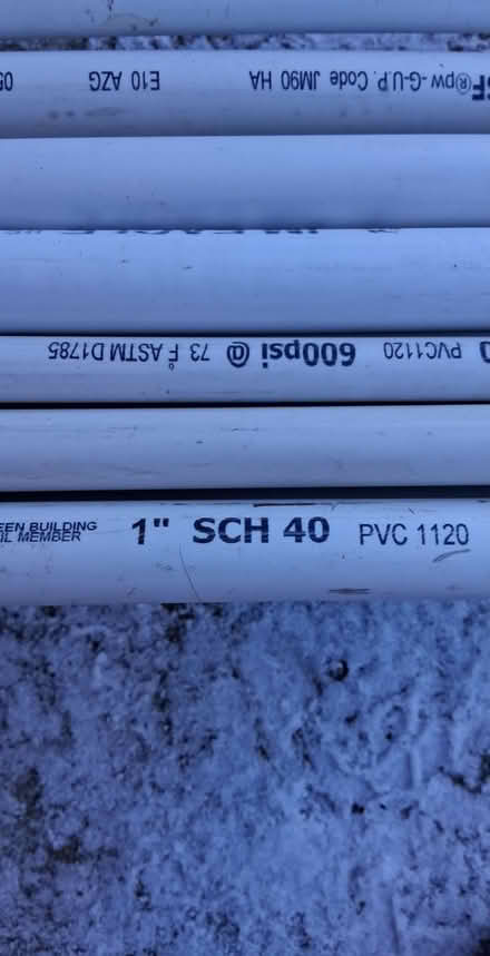 Photo of free PVC piping (Gage park 60629) #1