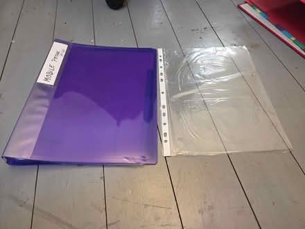 Photo of free 35 A4 Ring Binders/Plastic Wallets (GL53 Charlton Kings) #2