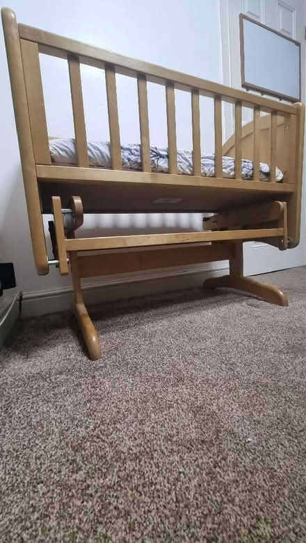 Photo of free Baby cot swinging crib (Jennyfield HG3) #3