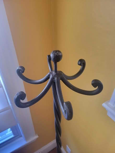 Photo of free wrought iron coat rack (Somerville (Union Sq)) #3