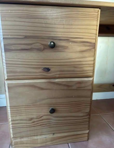 Photo of free Pine desk (Hesketh Bank PR4) #2