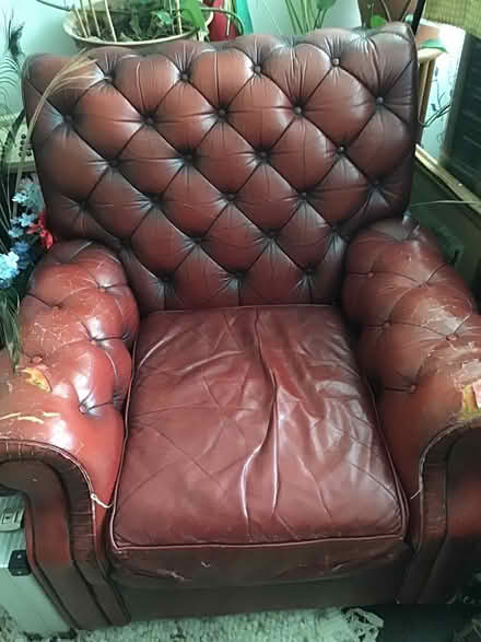 Photo of free Chesterfield armchair (Leytonstone, E11) #1