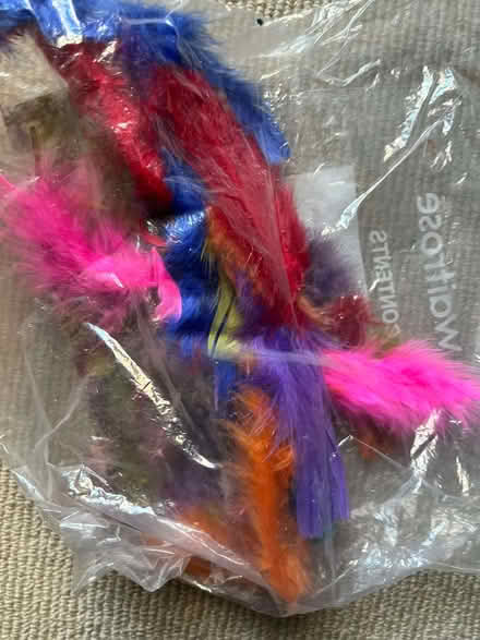Photo of free 2 crafts boxes: felt, threads, feathers, stick on googlyeyes (Shepherds Bush W14) #3