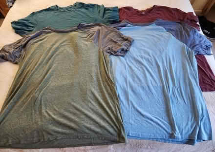 Photo of free 4 Men's Non-Graphic T-shirts, Size 3XL #1