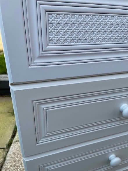 Photo of free White chest of drawers (Biggleswade SG18) #2