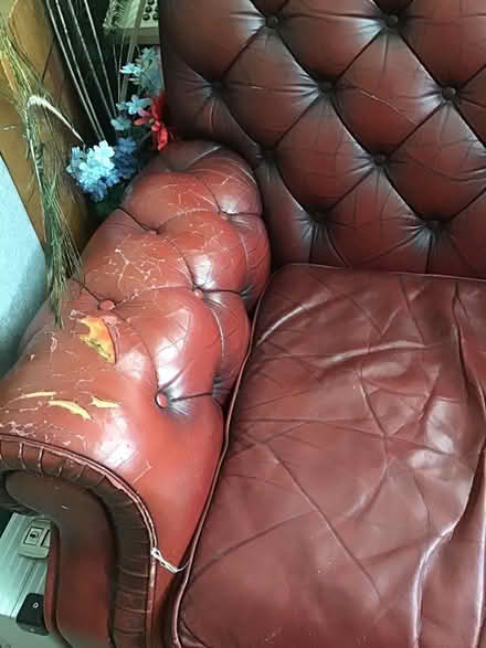 Photo of free Chesterfield armchair (Leytonstone, E11) #3