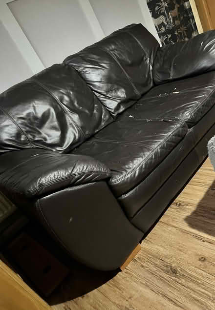 Photo of free DFS Brown sofa (Wollerton TF9) #3