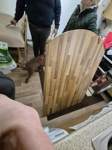 Photo of free wooden breakfast bar (Wf6 1QW Normanton west yorks) #2