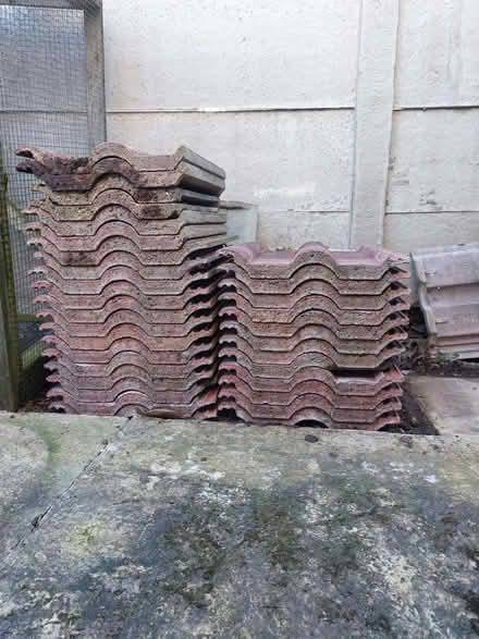 Photo of free Redland used roof tiles. (Lawns SN3) #2