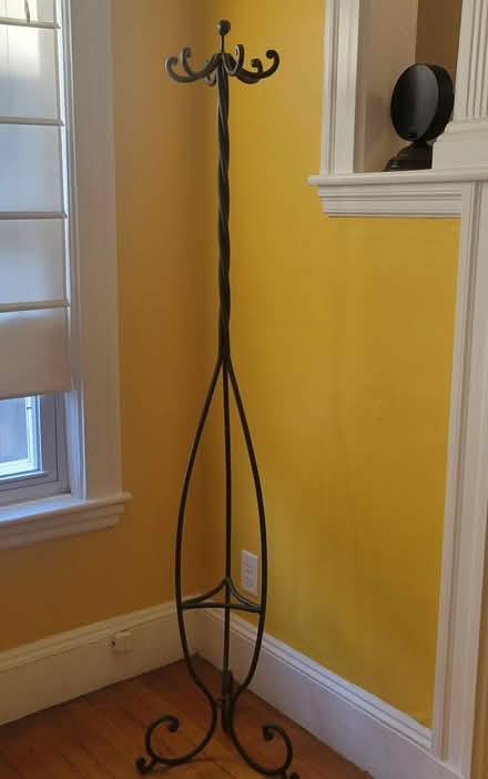 Photo of free wrought iron coat rack (Somerville (Union Sq)) #1