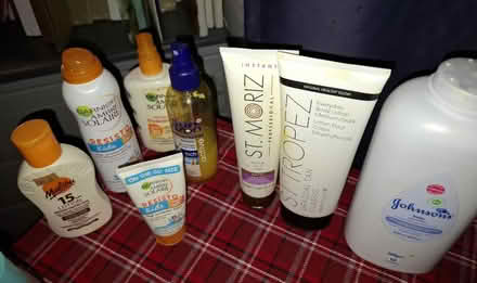 Photo of free Sun cream and fake tan (Hanworth TW13) #1