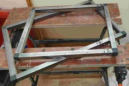 Photo of free Two square section steel tubing frames (Rishworth HX6) #1