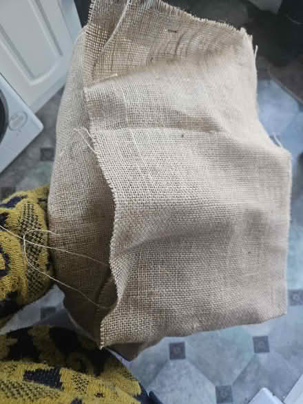 Photo of free Hessian fabric (Woodloes, Warwick, CV34) #1