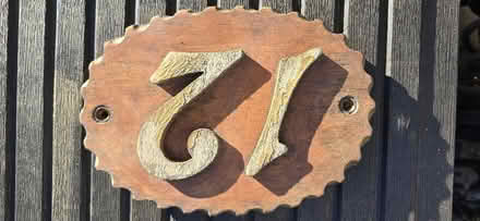 Photo of free House Number Sign (Harold Wood RM3) #1