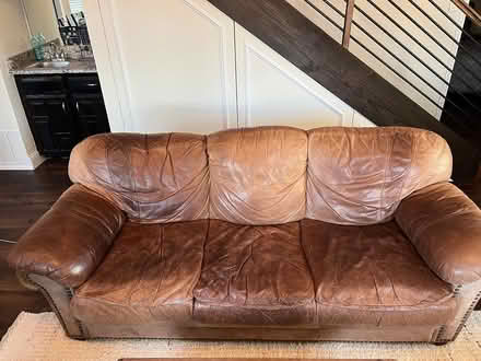 Photo of free 2 Couches w/ Ottomans (Richardson) #2