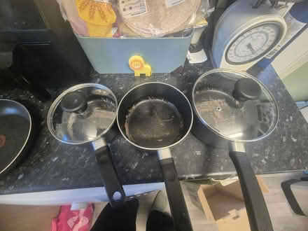 Photo of free Saucepans and frying pans (High wycombe HP13) #1