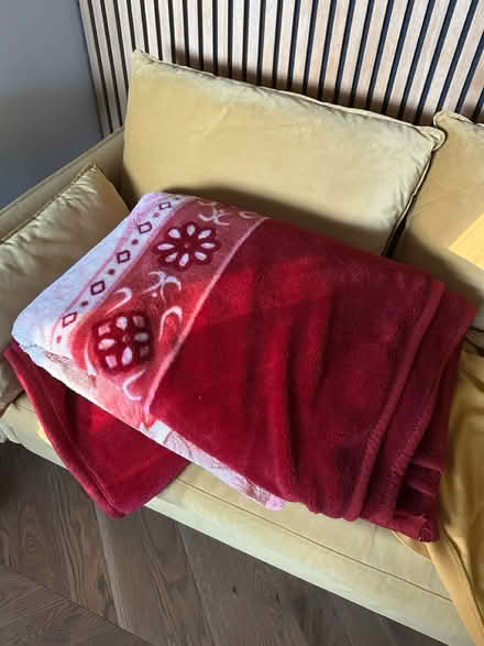 Photo of free large blankets (SE16 2TL) #1