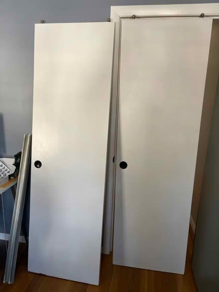 Photo of free Sliding closet doors (Arlington Near Stratton) #1