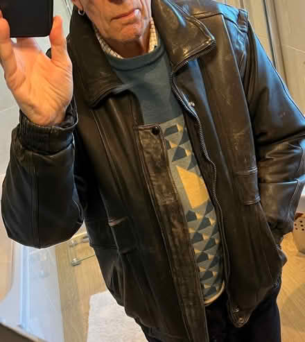 Photo of free Leather jacket with removable lining (Langwathby CA10) #1