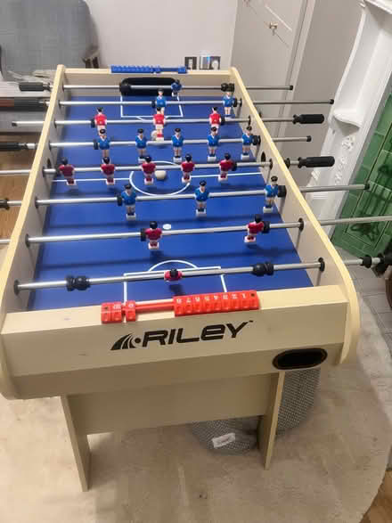Photo of free Riley 4ft Folding football table. Little used and in very good condition (Twickenham TW1) #1