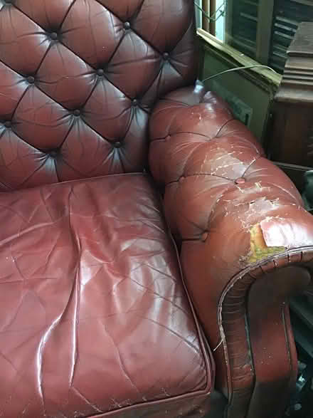 Photo of free Chesterfield armchair (Leytonstone, E11) #2