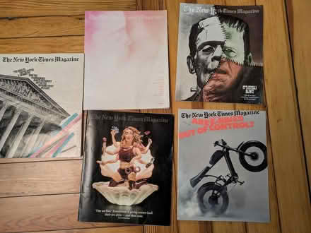 Photo of free 5 New York Times magazine (East Somerville) #1