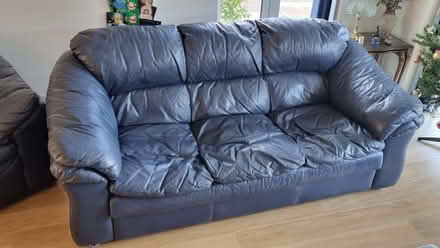 Photo of free Leather sofa and armchairs (GU11) #1
