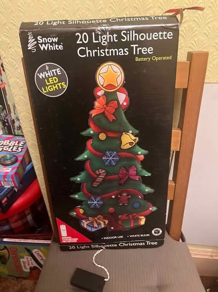 Photo of free 2 Christmas tree window lights (Maidstone ME15) #1