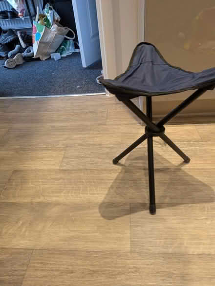 Photo of free 3 legged foldable camping stool (Bradford BD182fp) #1