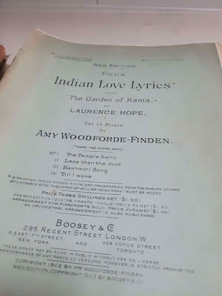 Photo of free Sheet music (Bernards Heath AL1) #1