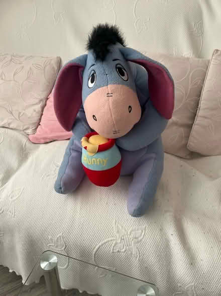 Photo of free Large eyore cuddly toy (Woodchurch CH49) #1