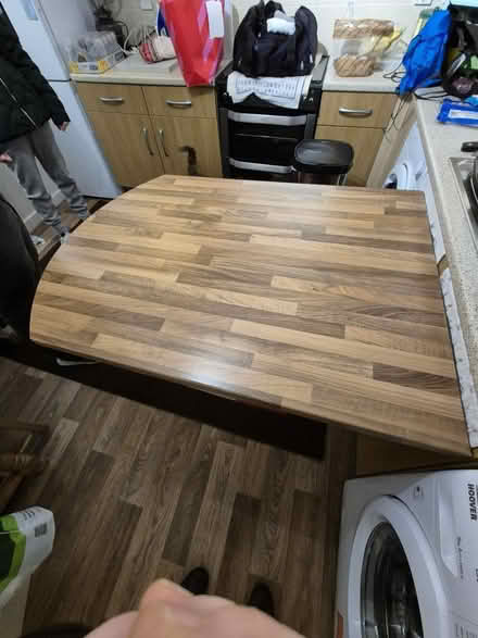 Photo of free wooden breakfast bar (Wf6 1QW Normanton west yorks) #4