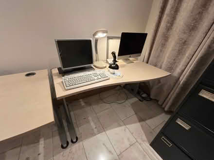 Photo of free Study tables x2, dresser cabinet x1, (Raynes Park SW20) #2