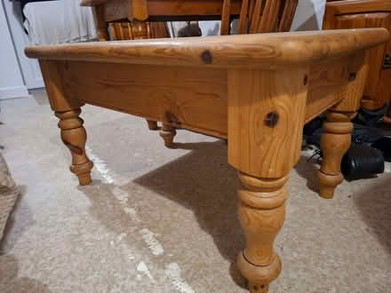 Photo of free Pine table (Swindon Village GL51) #1
