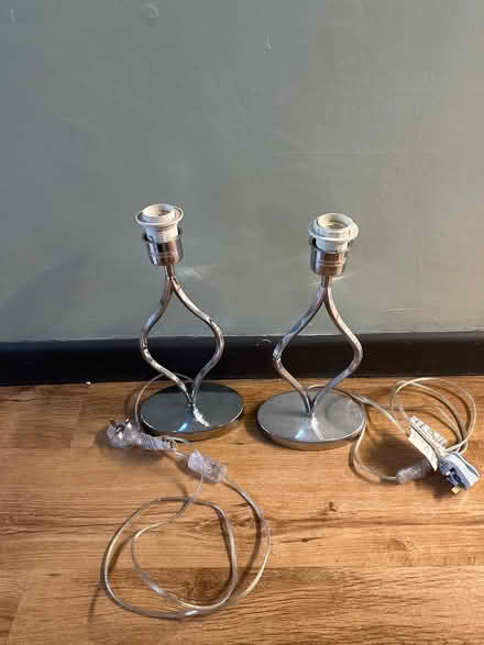 Photo of free Two mirrored bedside lamps (Gosmore SG4) #1