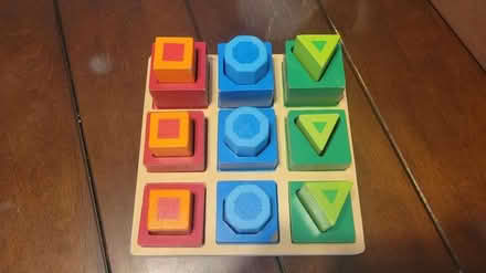 Photo of free Toddler graduated block puzzle (Rio Grande and Indian School) #1