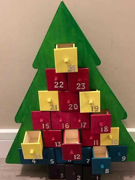 Photo of free Wooden advent calendar (Howhlill Quarries HG2) #4
