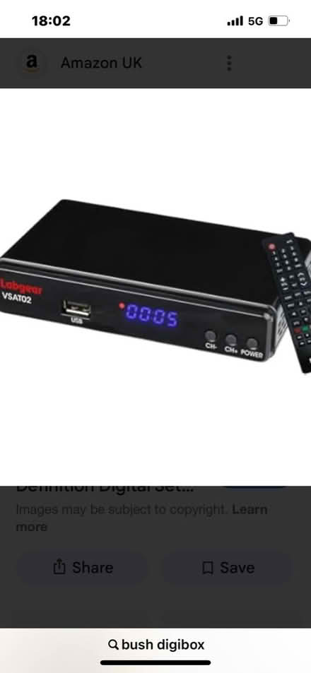 Photo of Freeview digibox (HA3) #1