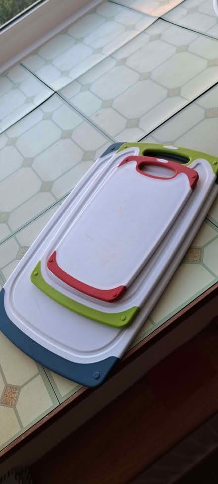 Photo of free 3 plastic chopping boards (Wells BA5) #1