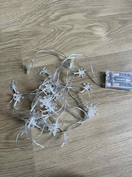 Photo of free snowflake light garland (Botley OX2) #1