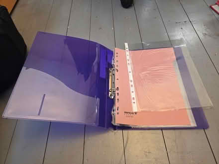 Photo of free 35 A4 Ring Binders/Plastic Wallets (GL53 Charlton Kings) #1
