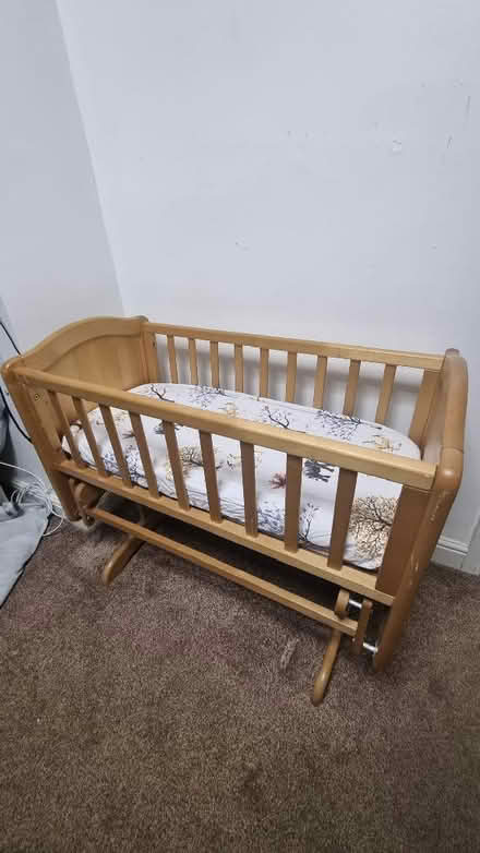 Photo of free Baby cot swinging crib (Jennyfield HG3) #1