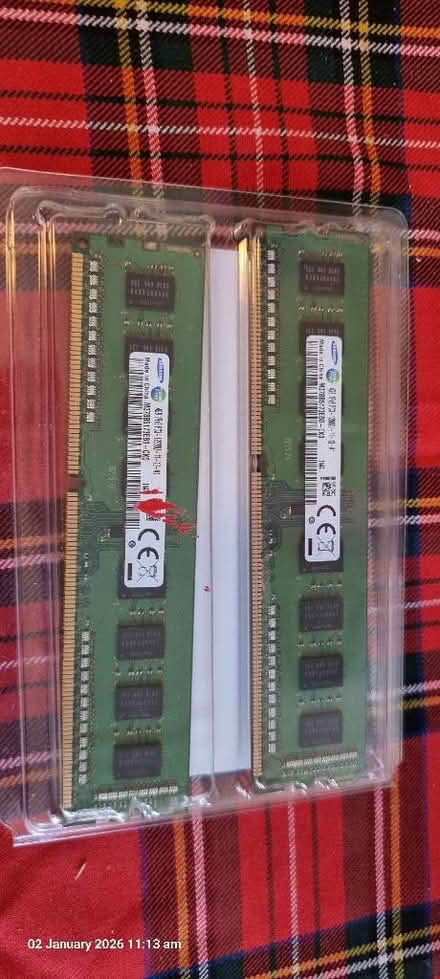 Photo of free 2 * 8gb DDR3 RAM (Finchley N3) #1