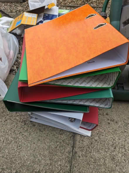 Photo of free Several ring binder files (New Earswick YO32) #1
