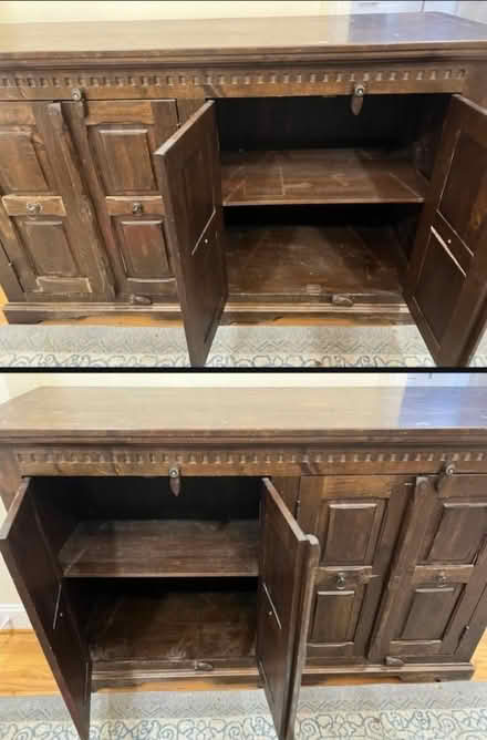 Photo of free Wooden Storage Cabinet (Glover Park) #3