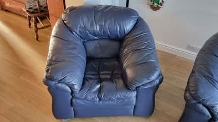 Photo of free Leather sofa and armchairs (GU11) #2