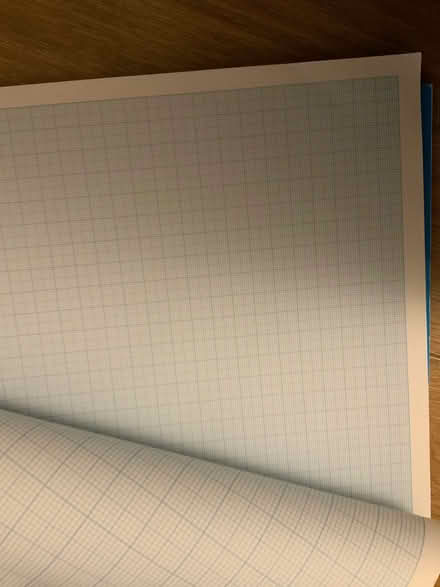 Photo of free 2 x A3 graph paperpads (Surrey Heath GU15) #1
