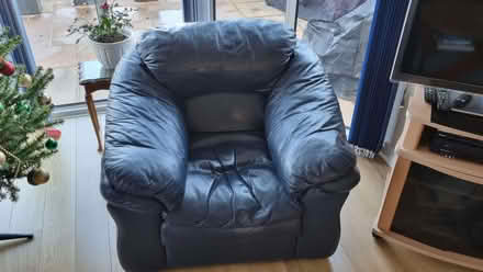 Photo of free Leather sofa and armchairs (GU11) #3